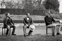 Guillaume Corpard - Alexandre Laigner - Camille Lacourt - Tournage My Life's a Cage (2)