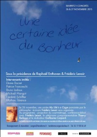 affiche congrès BONHEUR